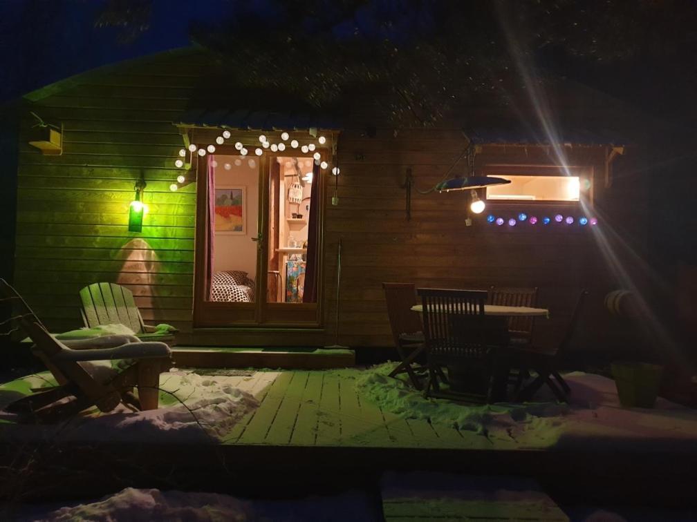 Chalet Grenouille Domaine De La Mamounette Champclause Екстериор снимка