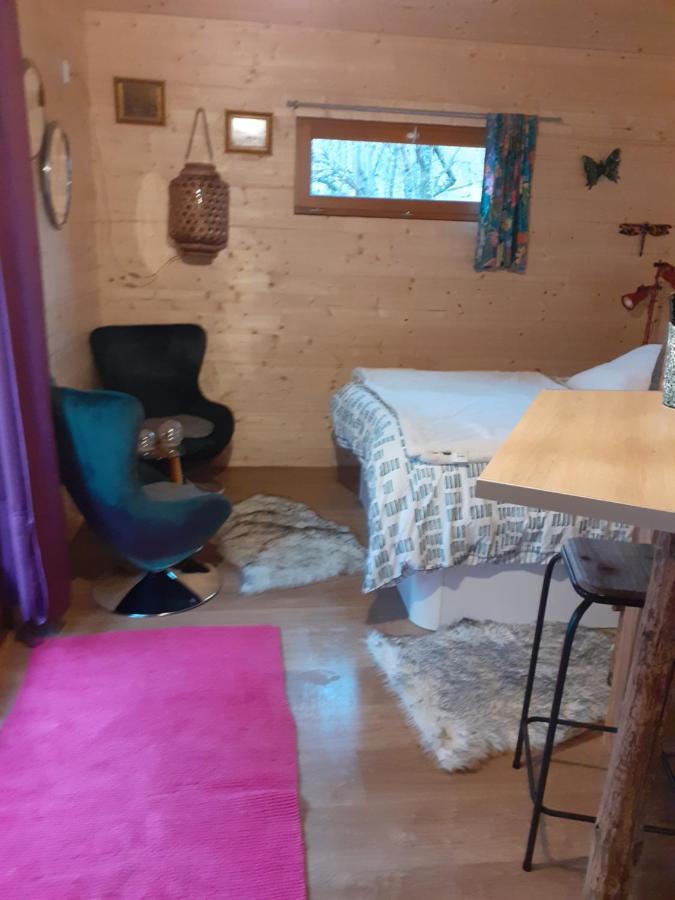Chalet Grenouille Domaine De La Mamounette Champclause Екстериор снимка