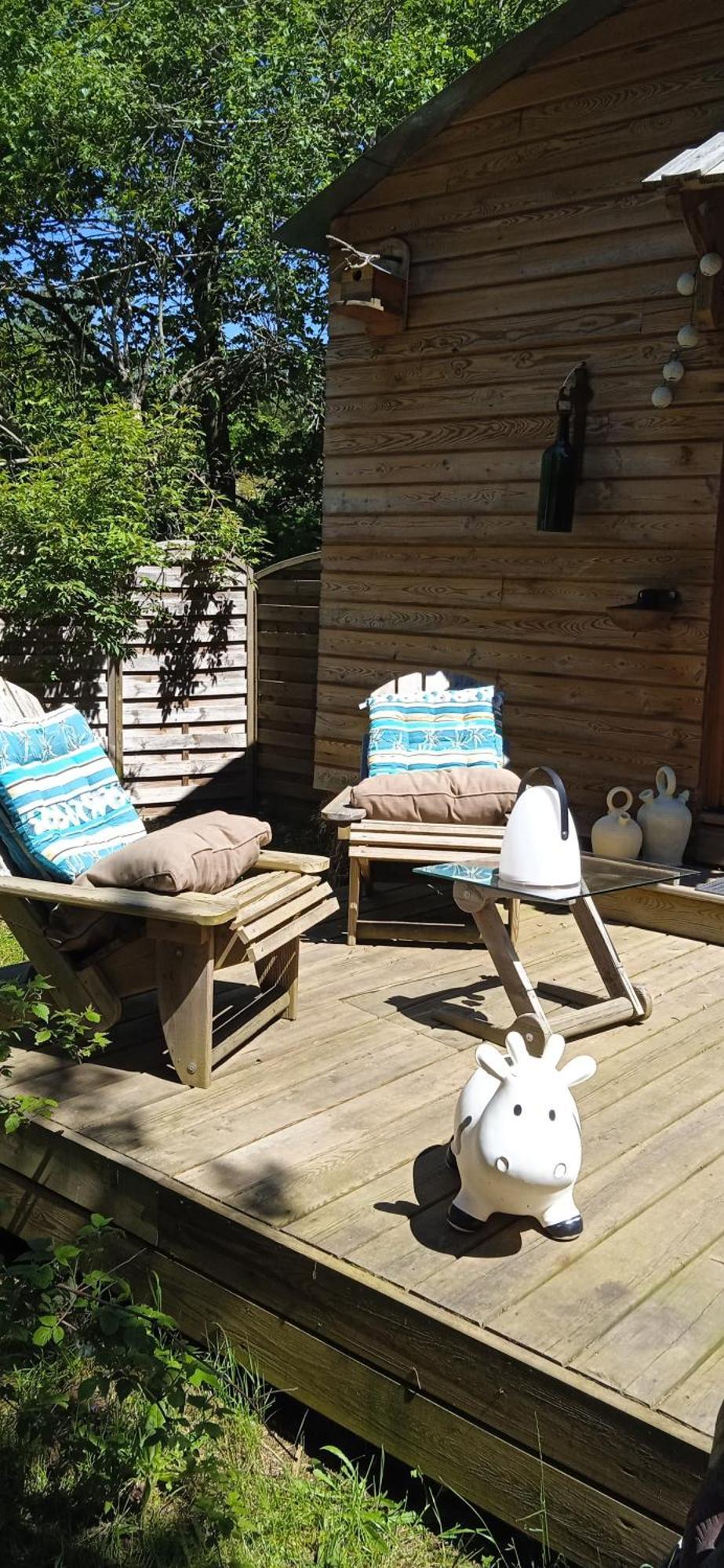 Chalet Grenouille Domaine De La Mamounette Champclause Екстериор снимка