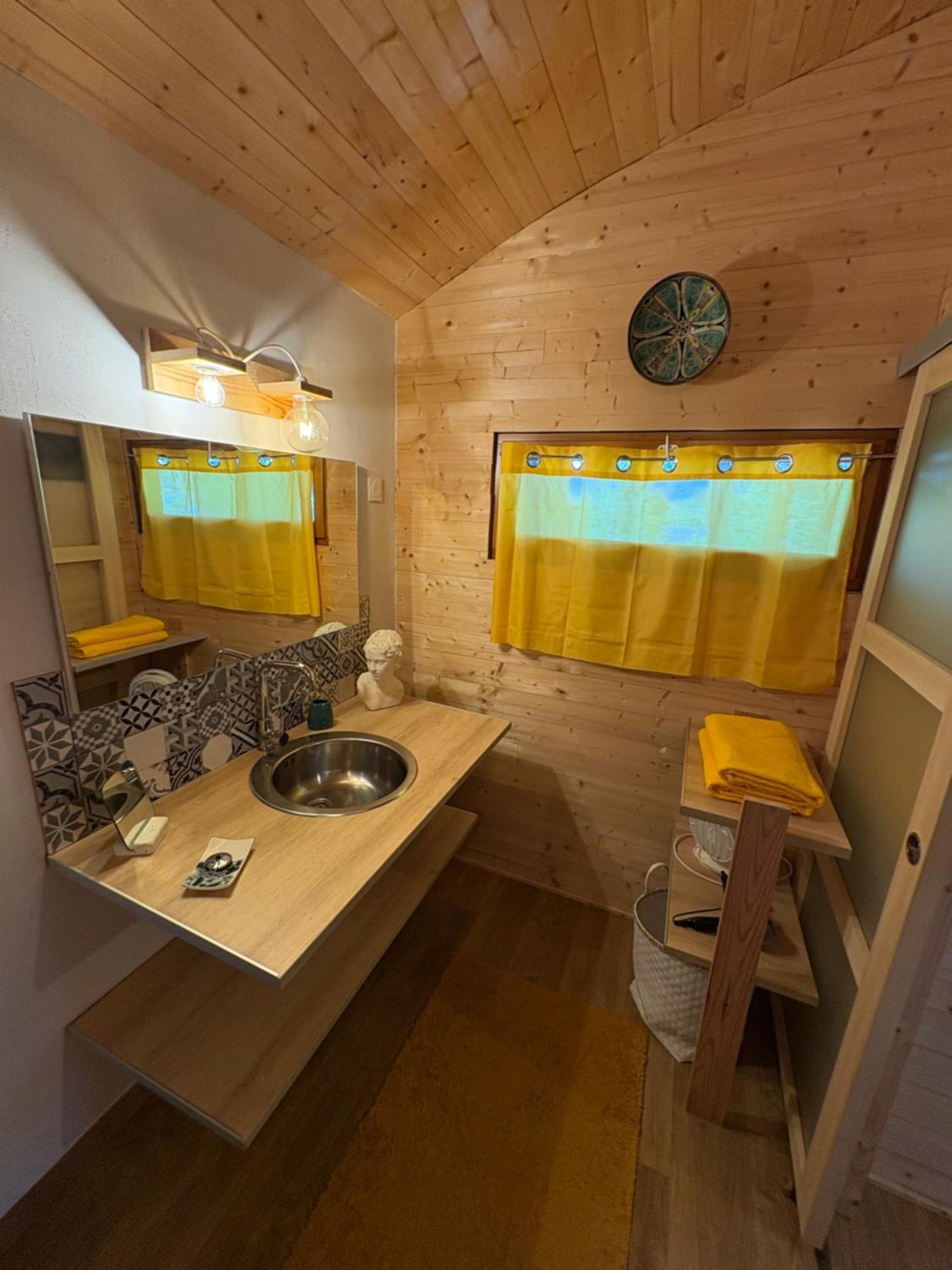 Chalet Grenouille Domaine De La Mamounette Champclause Екстериор снимка