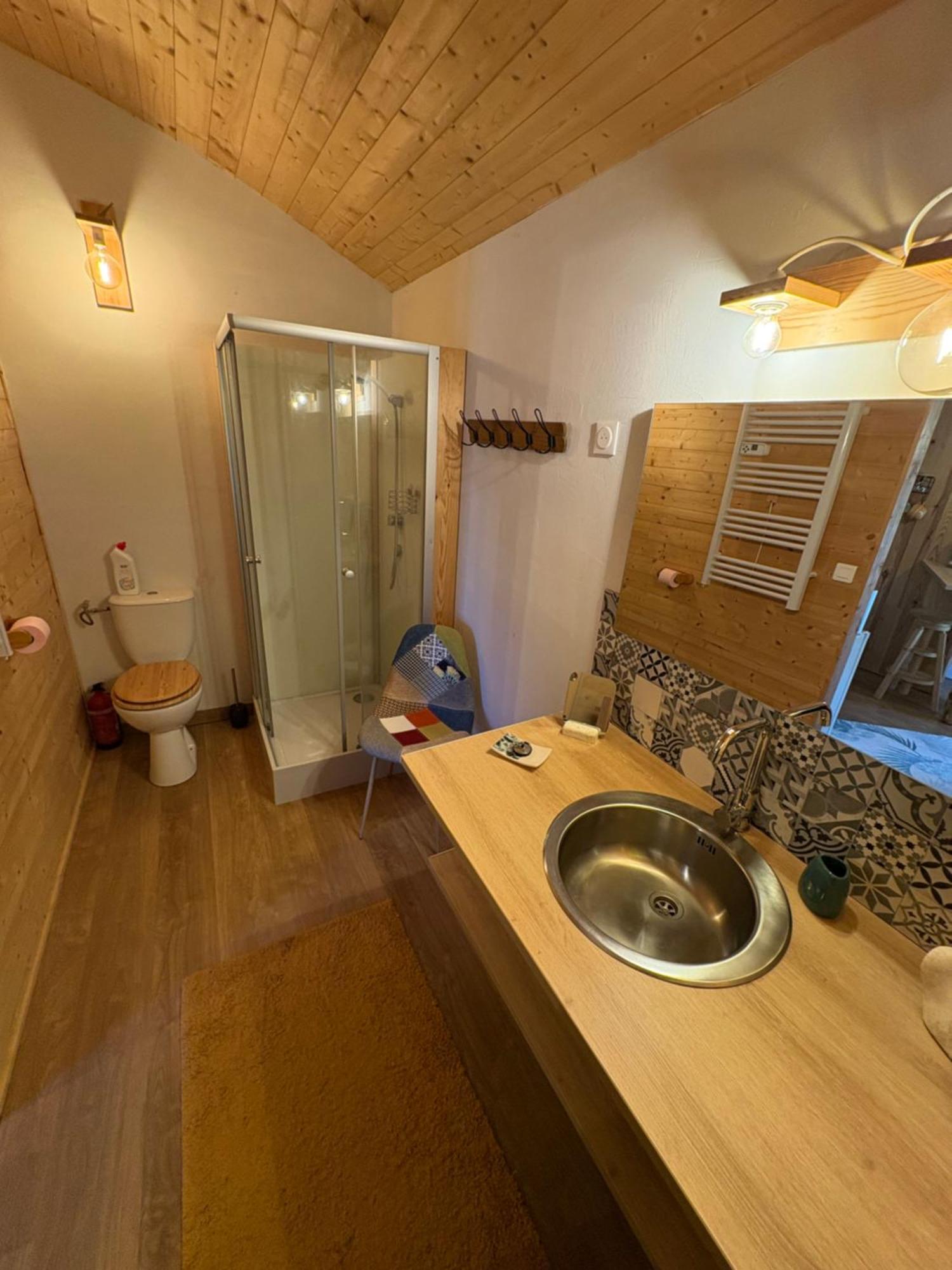 Chalet Grenouille Domaine De La Mamounette Champclause Екстериор снимка