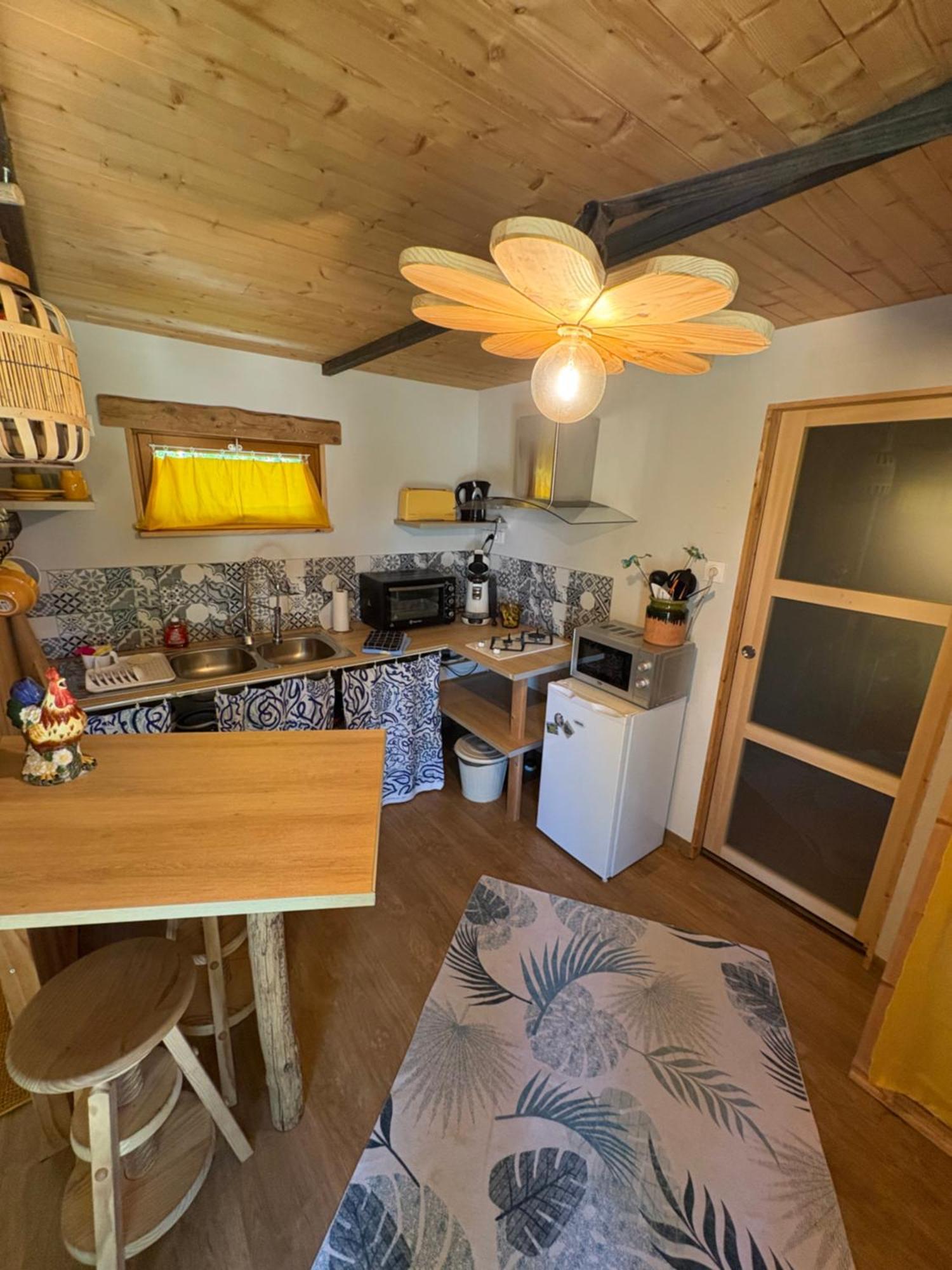 Chalet Grenouille Domaine De La Mamounette Champclause Екстериор снимка